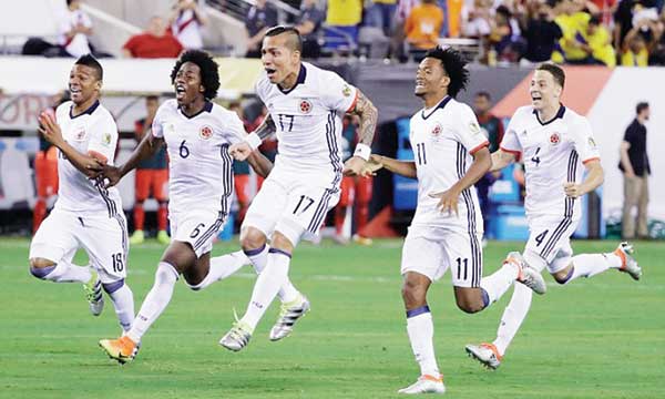 കോപ അമേരിക്ക ക്വാര്ട്ടര്: കൊളംബിയന് ഷൂട്ടില് പെറു ഔട്ട് കോപ അമേരിക്ക ക്വാര്ട്ടര്: കൊളംബിയന് ഷൂട്ടില് പെറു ഔട്ട്