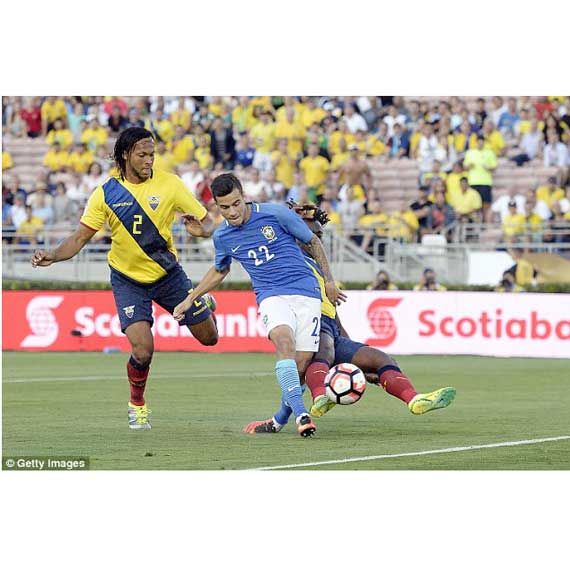 ലാറ്റിന്‍ ലഹരി: സമനിലയുമായി  ബ്രസീല്‍ രക്ഷപ്പെട്ടു