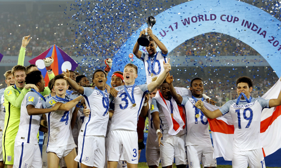 കൊമ്പൊടിഞ്ഞ് കാളക്കൂറ്റന്‍മാര്‍; അണ്ടര്‍ 17 ലോകകപ്പ് ഇംഗ്ലണ്ടിന്