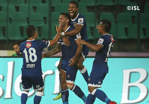 ജയത്തോടെ ചെന്നൈയിന് എഎഫ്സി തലപ്പത്ത് ജയത്തോടെ ചെന്നൈയിന് എഎഫ്സി തലപ്പത്ത്