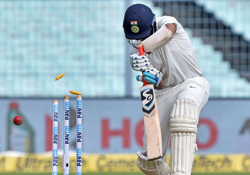 ഇന്ത്യ - ശ്രീലങ്ക ഒന്നാം ക്രിക്കറ്റ് ടെസ്റ്റ്: ഇന്ത്യ 172 ന് പുറത്ത് ഇന്ത്യ - ശ്രീലങ്ക ഒന്നാം ക്രിക്കറ്റ് ടെസ്റ്റ്: ഇന്ത്യ 172 ന് പുറത്ത്