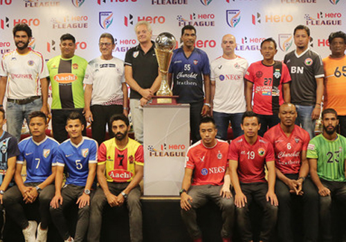 ഐ ലീഗ് ഫുട്ബോള് ടൂര്ണമെന്റിന് ഔദ്യോഗിക തുടക്കമായി ഐ ലീഗ് ഫുട്ബോള് ടൂര്ണമെന്റിന് ഔദ്യോഗിക തുടക്കമായി