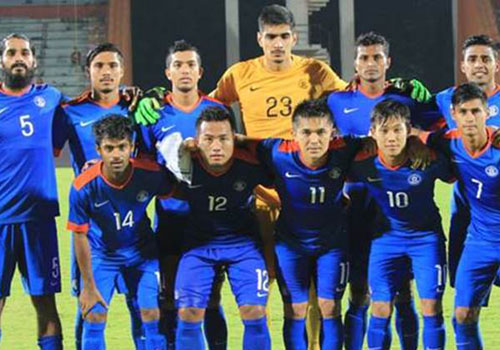 ഫിഫ റാങ്കിങ്: ഇന്ത്യ 105ാം സ്ഥാനത്ത് തന്നെ ഫിഫ റാങ്കിങ്: ഇന്ത്യ 105ാം സ്ഥാനത്ത് തന്നെ