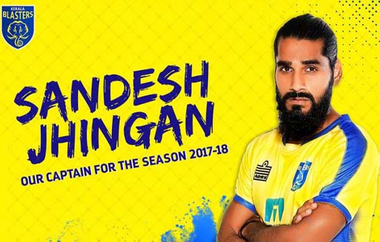 സന്ദേശ് ജിങ്കന് ബ്ലാസ്റ്റേഴ്സ് നായകന് സന്ദേശ് ജിങ്കന് ബ്ലാസ്റ്റേഴ്സ് നായകന്