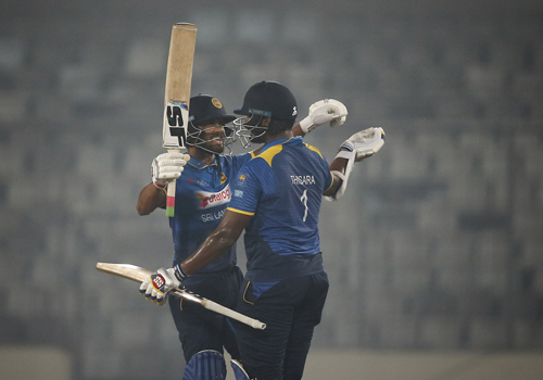 ത്രിരാഷ്ട്ര ക്രിക്കറ്റ്: ശ്രീലങ്കയ്ക്ക് ആശ്വാസജയം