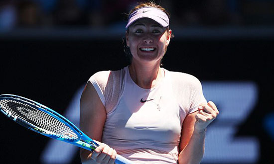 ആസ്ത്രേലിയന് ഓപണ്: ഷറപ്പോവയ്ക്ക് വിജയത്തുടക്കം ആസ്ത്രേലിയന് ഓപണ്: ഷറപ്പോവയ്ക്ക് വിജയത്തുടക്കം