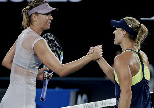 കെര്ബറോട് തോറ്റ് മരിയഷറപ്പോവ പുറത്ത് കെര്ബറോട് തോറ്റ് മരിയഷറപ്പോവ പുറത്ത്