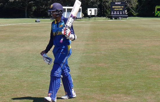 ഹസിത ബോയഗോഡ, ശ്രീലങ്കയുടെ അടുത്ത ജയവര്‍ധന: ഇരട്ട സെഞ്ച്വറി നഷ്ചമായത് ഒമ്പത് റണ്‍സകലെ