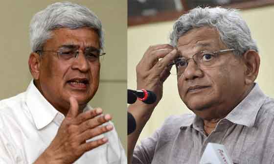 കോണ്‍ഗ്രസ് ബന്ധം: യച്ചൂരിയെ തള്ളി കേന്ദ്ര കമ്മിറ്റി