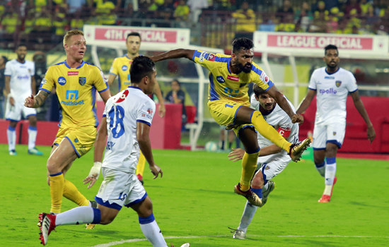 സമനിലയില്‍ കുരുങ്ങി ബ്ലാസ്റ്റേഴ്‌സ്; സെമി സാധ്യതകള്‍ കയ്യാലപ്പുറത്ത്‌