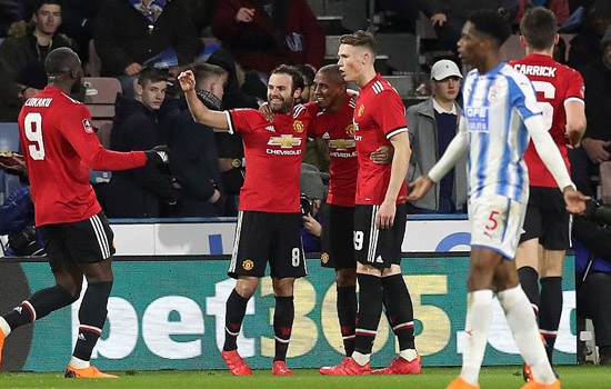 ഇംഗ്ലീഷ് എഫ് എ കപ്പ്: മാഞ്ചസ്റ്റര്‍ യുനൈറ്റഡ് ക്വാര്‍ട്ടറില്‍