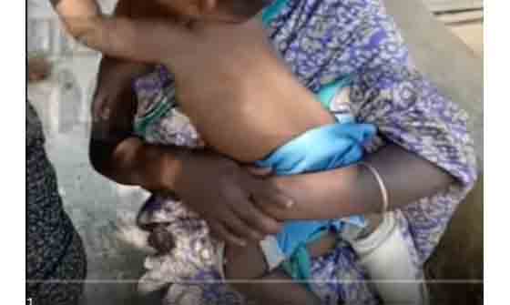 പീഡനശ്രമം ചെറുക്കുന്നതിനിടെ നാടോടി യുവതിയുടെ പിഞ്ചു കുഞ്ഞിന് കുത്തേറ്റു.