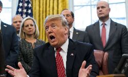 അമേരിക്കന്‍ ട്രഷറി സ്തംഭനം; ചര്‍ച്ചക്കിടെ ട്രംപ് ഇറങ്ങിപ്പോയി