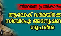 തീരാതെ പ്രതികാരം; ആലോക് വര്‍മയ്‌ക്കെതിരേ സിബിഐ അന്വേഷണത്തിന് ശുപാര്‍ശ