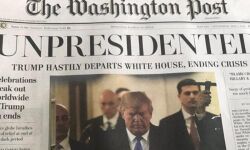 ട്രംപ് രാജിവച്ചെന്ന വാര്‍ത്തയുമായി വാഷിങ്ടണ്‍ പോസ്റ്റ്