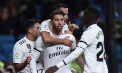 കോപ്പാ ഡെല്‍ റേ; റാമോസിന് ഡബിള്‍; റയലിന് ജയം