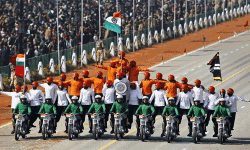 എഴുപതാം റിപ്പബ്ലിക് ദിനാഘോഷത്തിന്റെ നിറവില്‍ രാജ്യം;  രാഷ്ട്രപതി ദേശീയ പതാക ഉയര്‍ത്തും