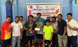 കാണികള്‍ക്ക് ആവേശം പകര്‍ന്ന് ഫ്രറ്റേണിറ്റി ഷട്ടില്‍ ടൂര്‍ണമെന്റ്