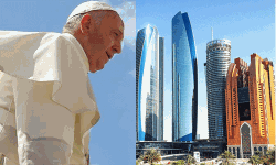 മാര്‍പ്പാപ്പ ഞായറാഴ്ച്ച അബുദബിയില്‍