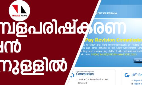 11ാം ശമ്പളപരിഷ്‌കരണ കമ്മിഷന്‍ ജൂണിനുള്ളില്‍ നിലവില്‍വരും
