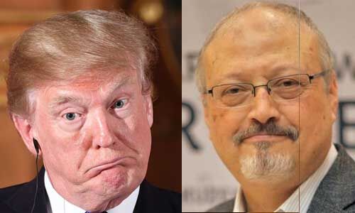ജമാല്‍ ഖഷഗ്ജിയുടെ കൊലപാതകം:  കുറ്റവാളിയെ ചൂണ്ടിക്കാട്ടാന്‍ വിസമ്മതിച്ച് ട്രംപ്