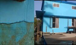 കുടിവെള്ളത്തിലേക്ക് മലിനജലം ഒഴുകുന്നു;  ഉദ്ഘാടനത്തിന് മുമ്പ് തകര്‍ന്ന് കരുവന്നൂര്‍ ജലസംഭരണി(വീഡിയോ)