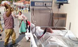 യുപിയില്‍ പോലിസും എബിവിപിയും ഒറ്റക്കെട്ട്;  എസ്പി വനിതാ നേതാവിന്‌  ക്രൂര മര്‍ദനം