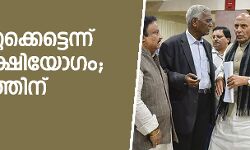 രാജ്യം ഒറ്റക്കെട്ടെന്ന് സര്വകക്ഷിയോഗം; സൈന്യത്തിന് പിന്തുണ രാജ്യം ഒറ്റക്കെട്ടെന്ന് സര്വകക്ഷിയോഗം; സൈന്യത്തിന് പിന്തുണ