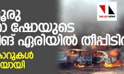 ബംഗളൂരു എയ്റോ ഷോയുടെ പാര്ക്കിങ് ഏരിയില് തീപിടുത്തം; 300ഓളം കാറുകള് അഗ്നിക്കിരയായി; തീപടര്ന്നത് സിഗററ്റ് കുറ്റിയില്നിന്ന് ബംഗളൂരു എയ്റോ ഷോയുടെ പാര്ക്കിങ് ഏരിയില് തീപിടുത്തം; 300ഓളം കാറുകള് അഗ്നിക്കിരയായി; തീപടര്ന്നത് സിഗററ്റ് കുറ്റിയില്നിന്ന്