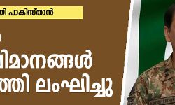 ഇന്ത്യന് വ്യോമസേന അതിര്ത്തി ലംഘിച്ചെന്ന് പാകിസ്താന് ഇന്ത്യന് വ്യോമസേന അതിര്ത്തി ലംഘിച്ചെന്ന് പാകിസ്താന്