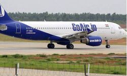 ഗോഎയര്‍ വിമാനം ആകാശച്ചുഴിയില്‍പ്പെട്ട്  രണ്ട് ജീവനക്കാര്‍ക്ക് പരിക്കേറ്റു