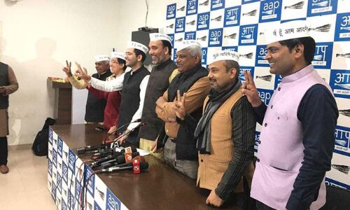 ലോകസഭാ തെരഞ്ഞെടുപ്പ്: ഡല്ഹിയില് സ്ഥാനാര്ഥികളെ പ്രഖ്യാപിച്ച് ആം ആദ്മി പാര്ട്ടി ലോകസഭാ തെരഞ്ഞെടുപ്പ്: ഡല്ഹിയില് സ്ഥാനാര്ഥികളെ പ്രഖ്യാപിച്ച് ആം ആദ്മി പാര്ട്ടി