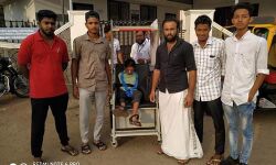 ആസിം വെള്ളിമണ്ണയുടെ സഹനസമര ജാഥയ്ക്ക് കാംപസ് ഫ്രണ്ട് സ്വീകരണം നല്‍കി