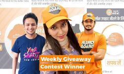 മോദിക്ക് വോട്ട് ചെയ്യുമെന്ന് പ്രഖ്യാപിച്ചാല്‍ ടീഷര്‍ട്ടും തൊപ്പിയും വാഗ്ദാനം; ചട്ടലംഘനമെന്ന് ആരോപണം