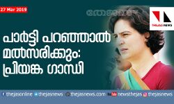 കോണ്‍ഗ്രസ് ആവശ്യപ്പെട്ടാല്‍ തിരഞ്ഞെടുപ്പില്‍ മല്‍സരിക്കുമെന്ന് പ്രിയങ്കാഗാന്ധി