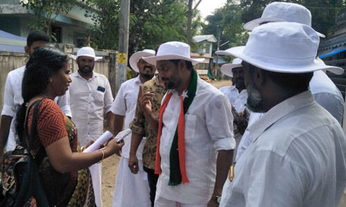 പറവൂരിലെ പ്രളയബാധിത പ്രദേശങ്ങളില്‍ ആത്മവിശ്വാസത്തോടെ വി എം ഫൈസല്‍