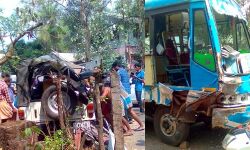 എടവണ്ണയില്‍ ബസ്സും ജീപ്പും കൂട്ടിയിടിച്ച് സഹോദരങ്ങള്‍ മരിച്ചു