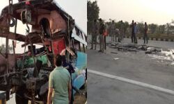 ഡല്‍ഹിയില്‍ യമുനാ എക്‌സ്പ്രസ് പാതയില്‍ അപകടം: എട്ട് മരണം