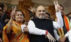 അമിത് ഷായുടെ ഭാര്യയുടെ വരുമാനത്തില്‍ അഞ്ചു വര്‍ഷത്തിനിടെ പതിനാറു മടങ്ങ് വര്‍ധന