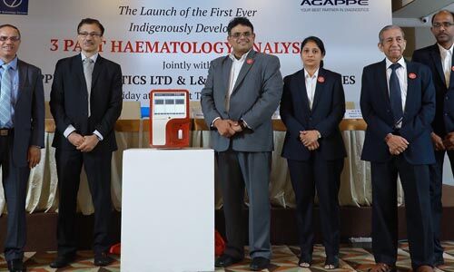 ഇന്ത്യയുടെ ആദ്യത്തെ ബ്ലഡ് സെല്‍ കൗണ്ടറുമായി അഗാപ്പെ-എല്‍ ടി ടി എസ്