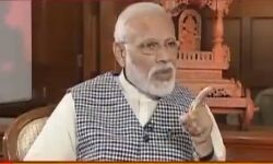 റാഫേല്‍ അഴിമതിയുമായി ബന്ധപ്പെട്ട ചോദ്യം; ചാനല്‍ അവതാരകയോട് പൊട്ടിത്തെറിച്ച് മോദി