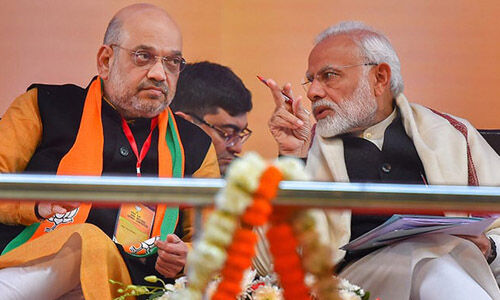 ഹിന്ദുത്വത്തിനും ദേശീയതയ്ക്കും ഊന്നല്; ബിജെപിയുടെ പ്രകടനപത്രിക ഇന്ന് പുറത്തിറക്കും ഹിന്ദുത്വത്തിനും ദേശീയതയ്ക്കും ഊന്നല്; ബിജെപിയുടെ പ്രകടനപത്രിക ഇന്ന് പുറത്തിറക്കും