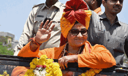 മലേഗാവ് സ്‌ഫോടന കേസ് പ്രതി പ്രജ്ഞാ സിങ്  താക്കൂര്‍ ഭോപാലില്‍ ബിജെപി സ്ഥാനാര്‍ഥി