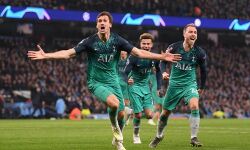 ചാംപ്യന്‍സ് ലീഗ്; നാലടിച്ചിട്ടും സിറ്റി പുറത്ത്, എവേ ഗോളില്‍ ടോട്ടന്‍ഹാം