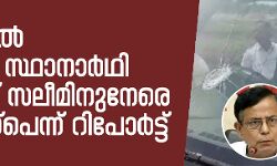 ബംഗാളില്‍ സിപിഎം സ്ഥാനാര്‍ഥി മുഹമ്മദ് സലീമിനുനേരെ വെടിവയ്‌പ്പെന്ന് റിപോര്‍ട്ട്