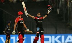 ഐപിഎല്‍; കോഹ്‌ലിക്ക് സെഞ്ചുറി; ബാംഗ്ലൂരിന് രണ്ടാം ജയം