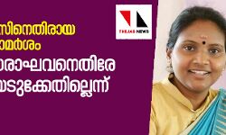 രമ്യ ഹരിദാസിനെതിരായ അശ്ലീല പരാമര്‍ശം:  എ വിജയരാഘവനെതിരേ കേസെടുക്കേണ്ടെന്ന് പോലിസ്