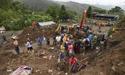 കൊളംബിയയില്‍ ഉരുള്‍പൊട്ടല്‍; 17 പേര്‍ മരിച്ചു