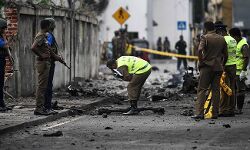 ശ്രീലങ്കന്‍ സ്‌ഫോടനം:  ഉത്തരവാദിത്തമേറ്റെടുത്ത് ഐഎസ്