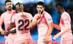 സ്പാനിഷ് ലീഗ്; ആല്‍വസിനെതിരേ ജയം; ബാഴ്‌സ കിരീടത്തിനരികെ